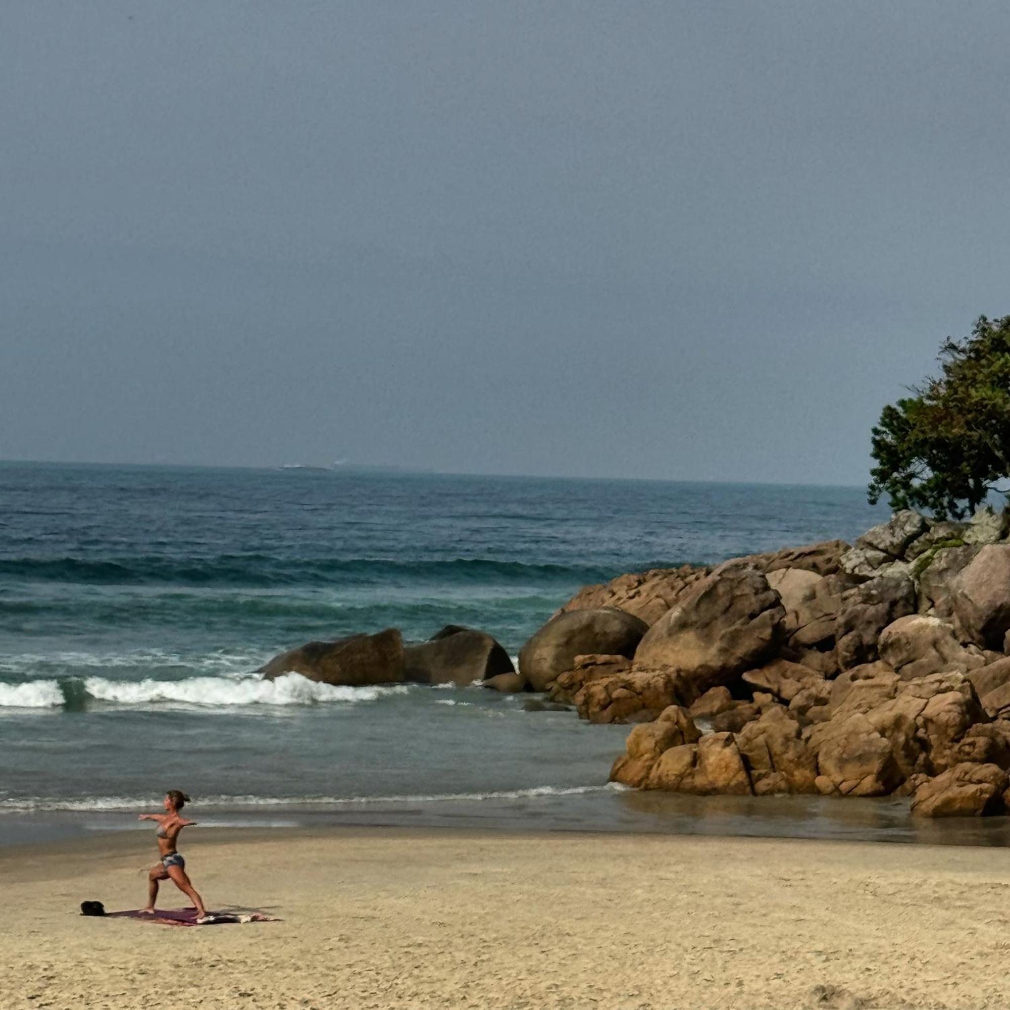 גוארויה Tombo Beach Yoga E Bem-Estar מראה חיצוני תמונה